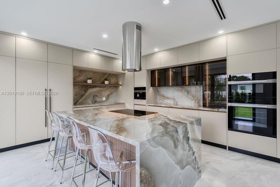 Furnished interior view inside a new home in , Miami (Image 17).
