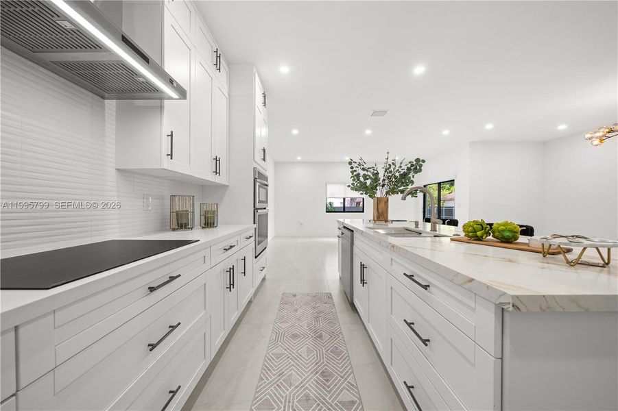 Furnished interior view inside a new home in , West Park (Image 8).