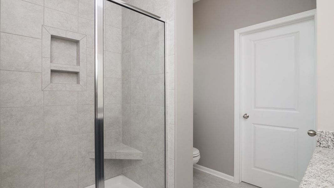 Representative interior finishes for a home built from the The Abington by Norfolk Homes in Valleys, Jackson (Image 23).