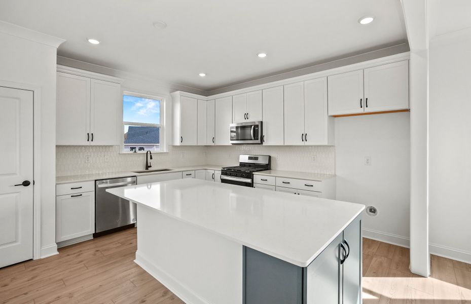 Open Kitchen with Island