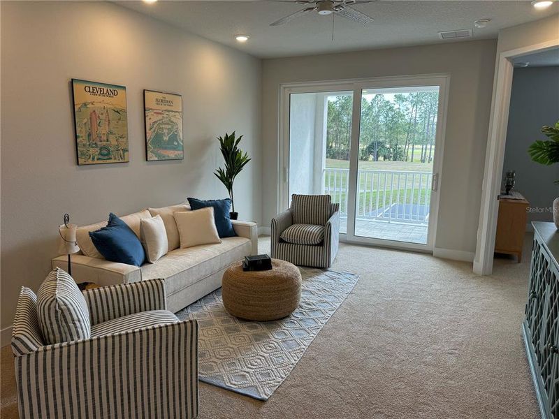 Furnished interior view inside a new home in , New Smyrna Beach (Image 7).