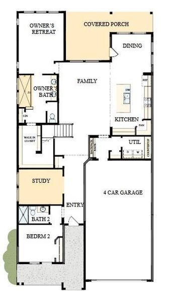 The success of a floor plan is the way you can move through it…You’ll be amazed at how well this home lives…We call it traffic patterns.