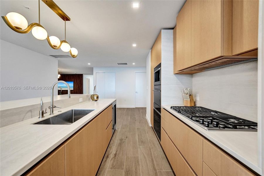 Furnished interior view inside a new home in , Pompano Beach (Image 9).