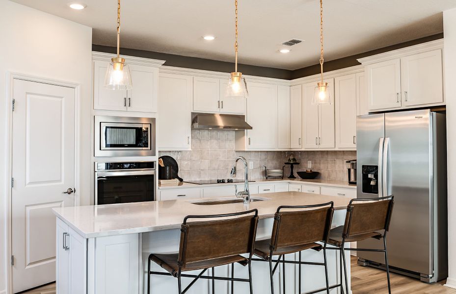 Designer Kitchen with Large Island