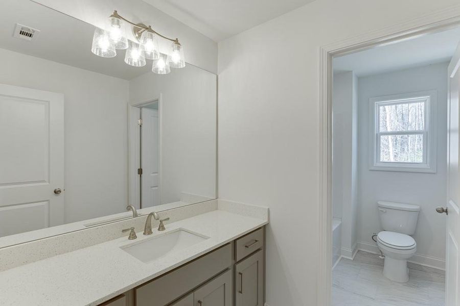 Furnished interior view inside a new home in , Commerce (Image 13).