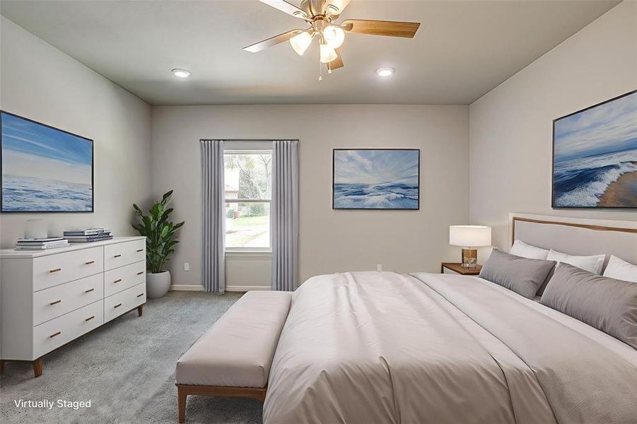 Furnished interior view inside a new home in , Rio Vista (Image 12). Furnished interior view inside a new home in , Rio Vista (Image 12).