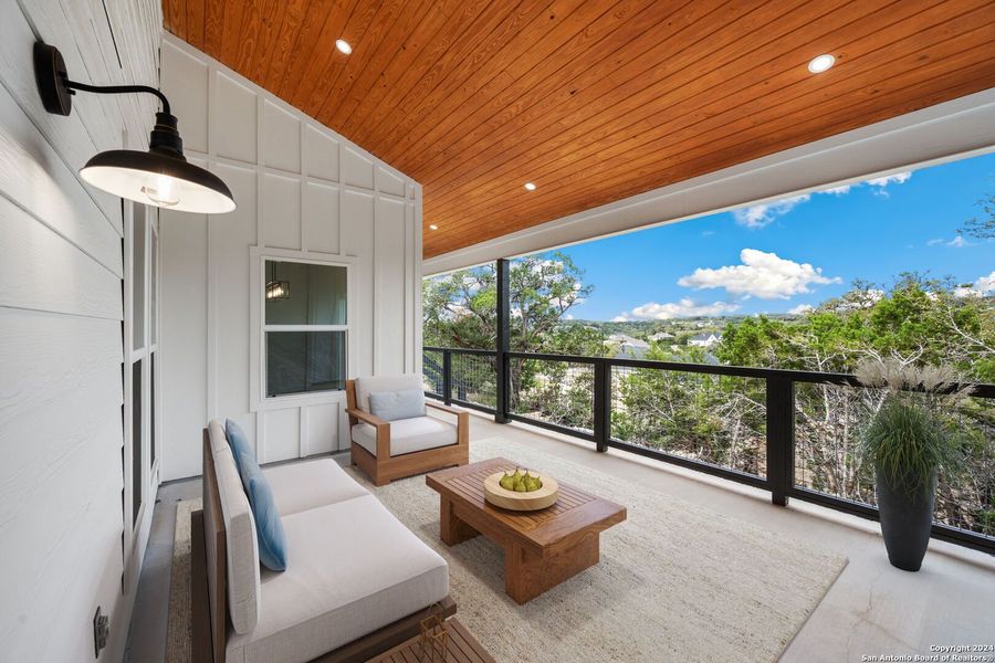 Furnished interior view inside a new home in , Canyon Lake (Image 14).