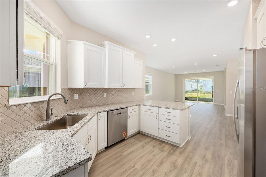 Furnished interior view inside a new home in , Ocala (Image 6).