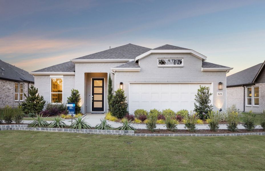 Representative exterior photo of a completed home built from the Mainstay by Del Webb in Del Webb at Trinity Falls, McKinney, TX (Image 25).