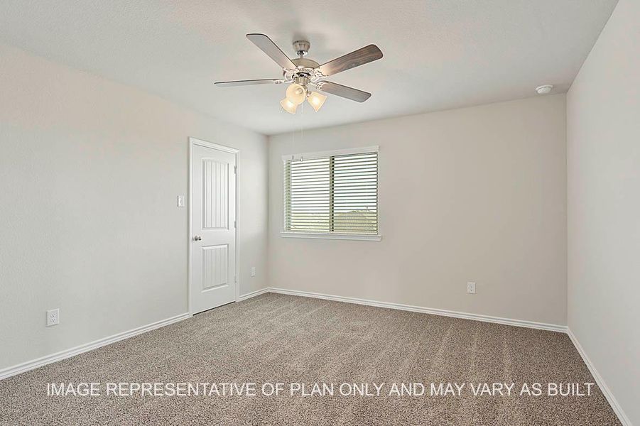 Representative unfurnished interior of a home built from the Kiawa by D.R. Horton in Southern Pointe, College Station (Image 26). Representative unfurnished interior of a home built from the Kiawa by D.R. Horton in Southern Pointe, College Station (Image 26).