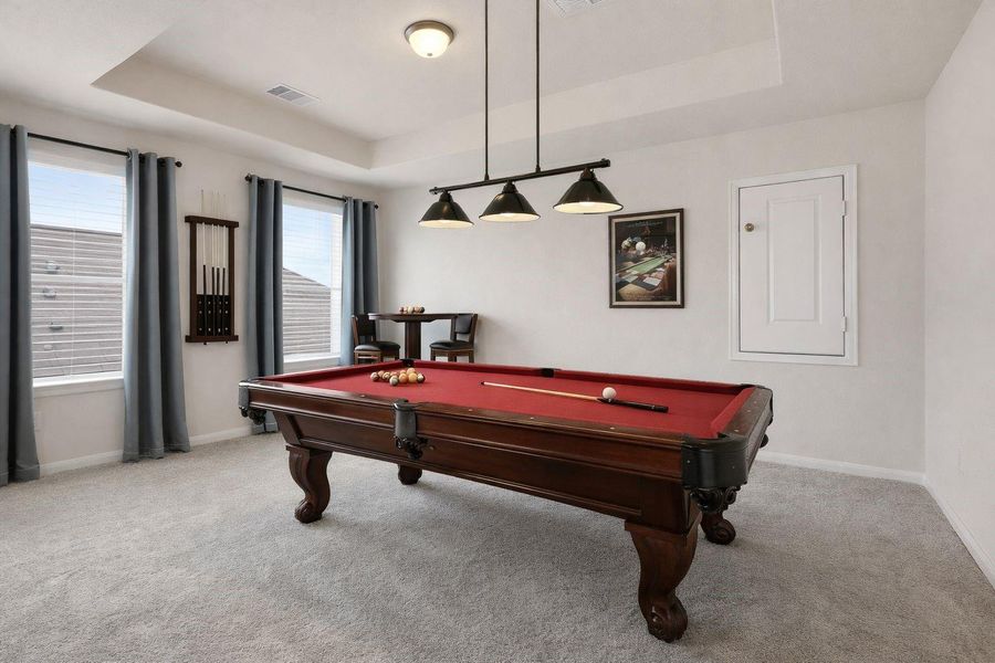 Furnished interior view inside a new home in Wildrye, Waller (Image 21).