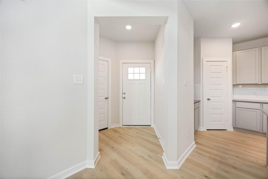 Spacious, unfurnished interior of a new home in Bluebonnet Village, Bellville (Image 21). Spacious, unfurnished interior of a new home in Bluebonnet Village, Bellville (Image 21).