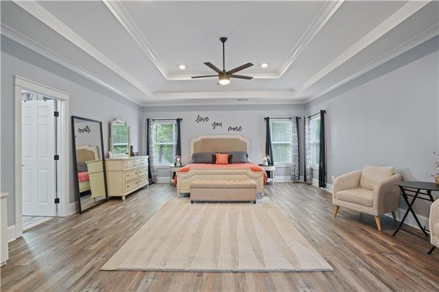 Furnished interior view inside a new home in , Acworth (Image 18). Furnished interior view inside a new home in , Acworth (Image 18).