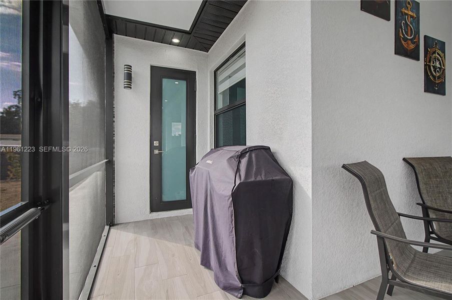 Exterior details and patio area of a home in , Lehigh Acres (Image 29).