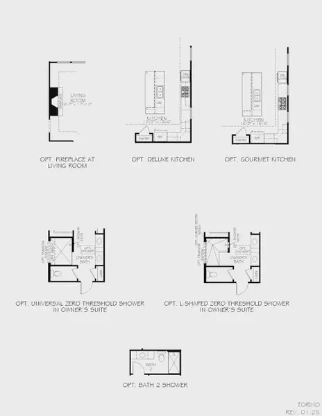 2D floor plan layout for the Torino by Epcon Communities in Lakeside at Millican Reserve, College Station, TX (Image 18). 2D floor plan layout for the Torino by Epcon Communities in Lakeside at Millican Reserve, College Station, TX (Image 18).