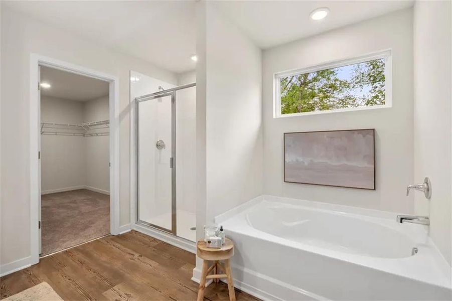 Furnished interior view inside a new home in Hawthorne Reserve, Dallas (Image 21).