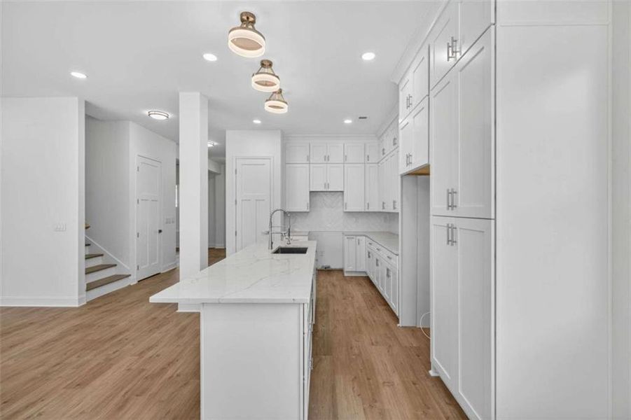 Furnished interior view inside a new home in , Douglasville (Image 14).