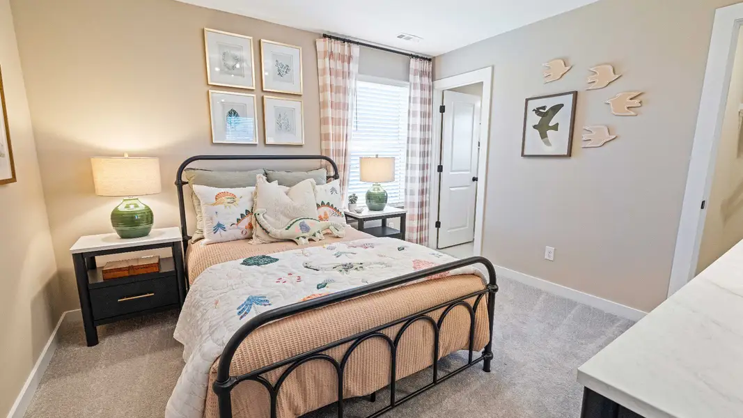 Representative furnished interior of a home built from the Wynwood by DRB Homes in Cottages of Bearwood, Mount Pleasant (Image 33).