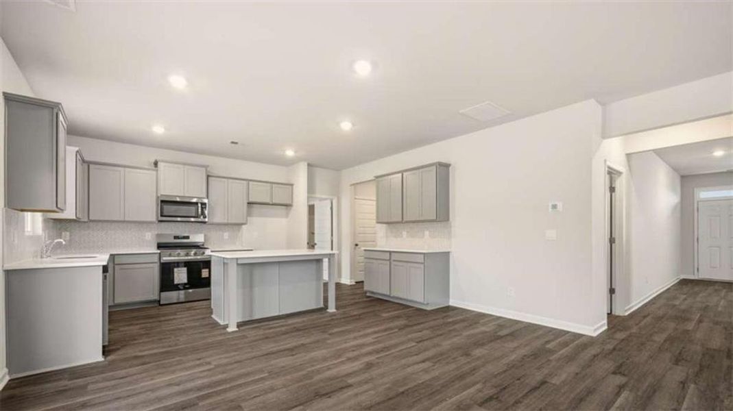 Furnished interior view inside a new home in Bridle Creek, Locust Grove (Image 3).
