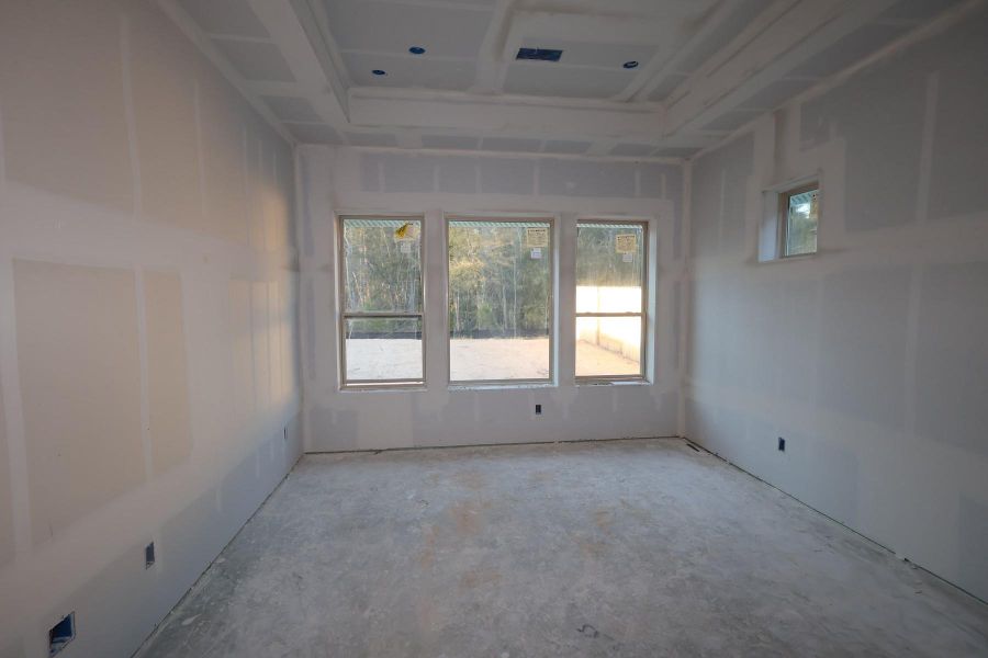 In-progress construction of a new home in ARTAVIA 45' Homesites, Conroe, TX (Image 5).