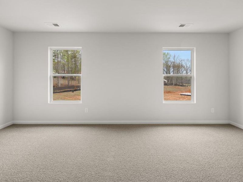 Spacious, unfurnished interior of a new home in Thompson Ridge, Dallas (Image 39). Spacious, unfurnished interior of a new home in Thompson Ridge, Dallas (Image 39).