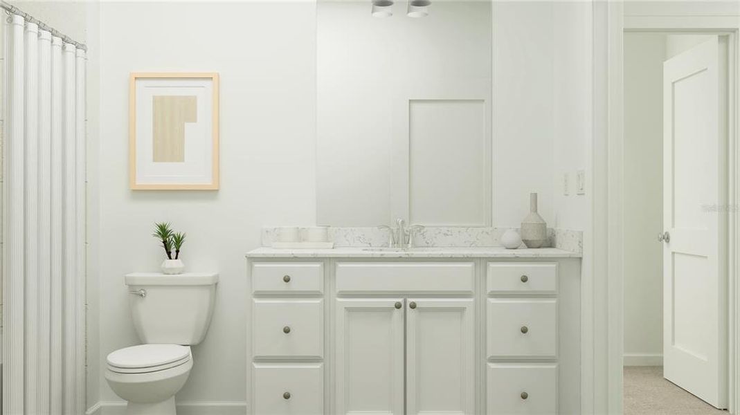 Furnished interior view inside a new home in Trailhead Landing: Trailhead Landing 60s, Alachua (Image 9). Furnished interior view inside a new home in Trailhead Landing: Trailhead Landing 60s, Alachua (Image 9).