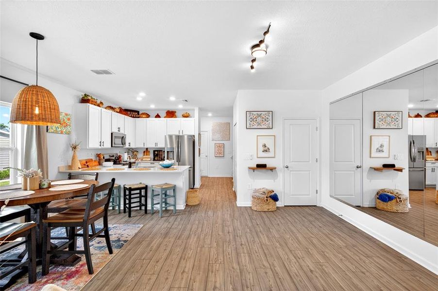 Furnished interior view inside a new home in , Ocala (Image 9).
