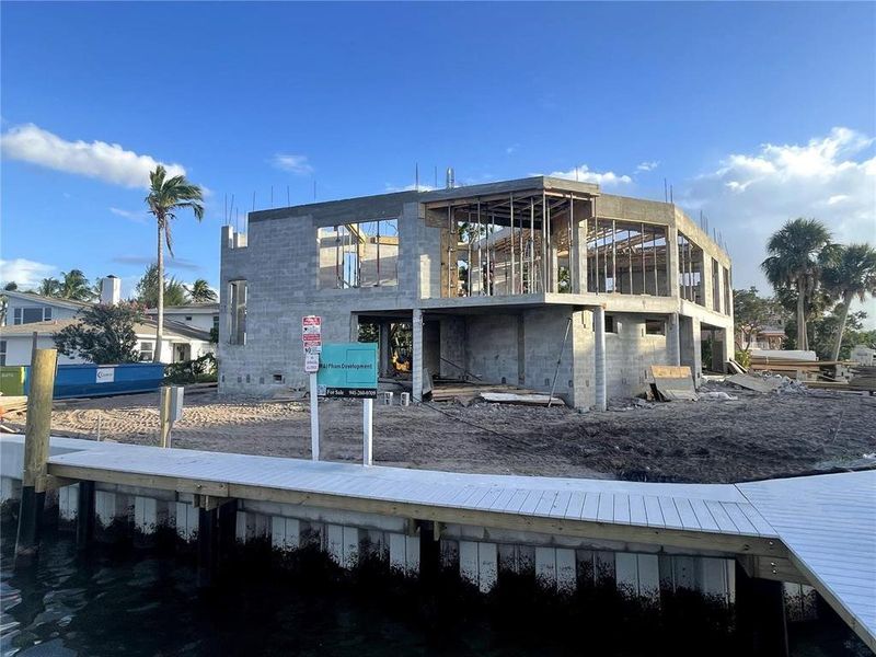 In-progress construction of a new home in , Sarasota, FL (Image 10).