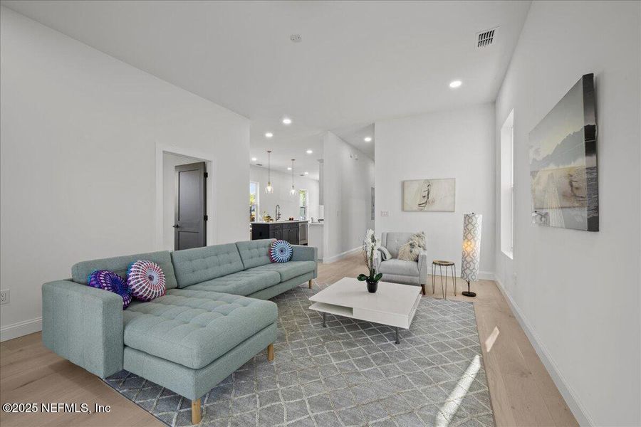 Furnished interior view inside a new home in , Jacksonville (Image 14).