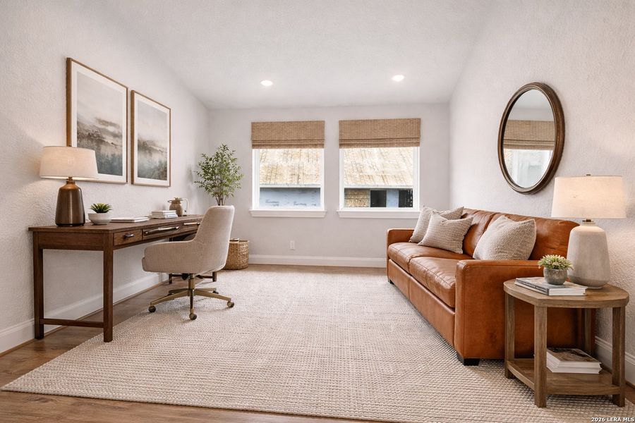 Furnished interior view inside a new home in Meyer Ranch – Legacy Series, New Braunfels (Image 6).