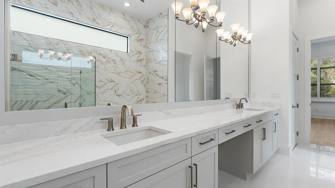 Furnished interior view inside a new home in Artistry Palm Beach, Palm Beach Gardens (Image 3).