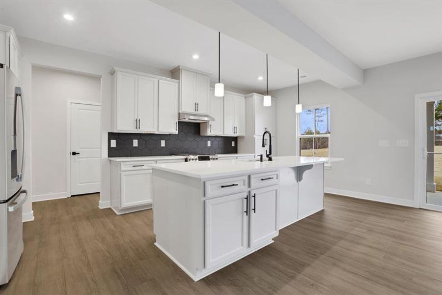 Furnished interior view inside a new home in Crystal Falls, Dawsonville (Image 3).