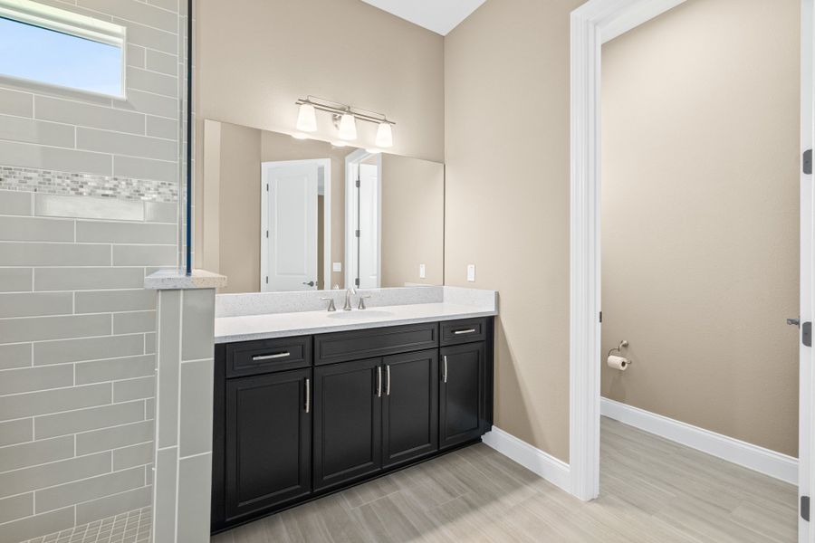 Turnberry Vanity in Owner's Bath