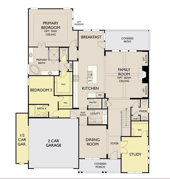 The Hathaway Floor plan The Hathaway Floor plan