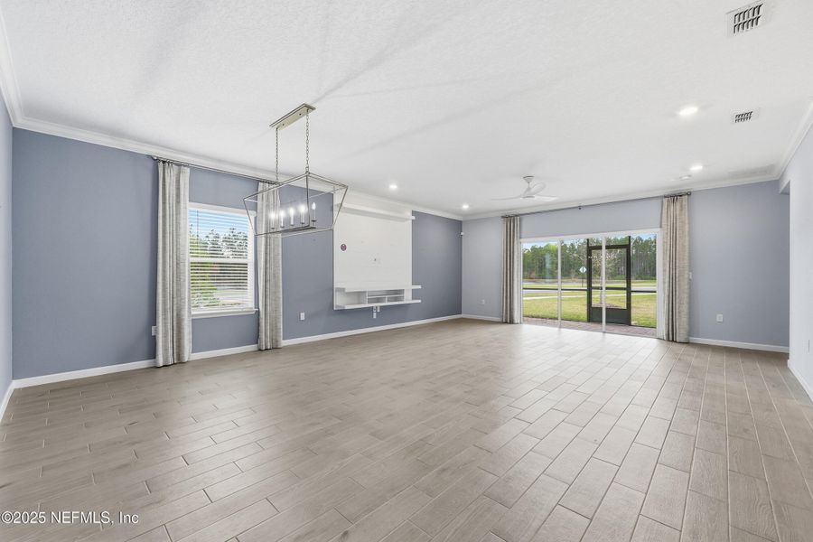 Spacious, unfurnished interior of a new home in St Augustine Lakes: St Augustine Lakes 50S, St. Augustine (Image 16). Spacious, unfurnished interior of a new home in St Augustine Lakes: St Augustine Lakes 50S, St. Augustine (Image 16).