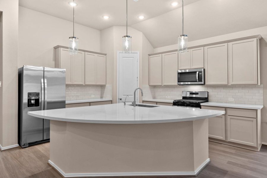 Furnished interior view inside a new home in Pomona 50' & 55', Manvel (Image 10).