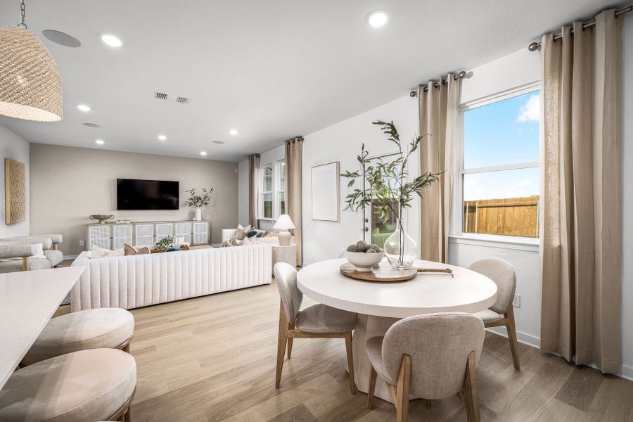 Furnished interior view inside a new home in Woodside, Georgetown (Image 8).