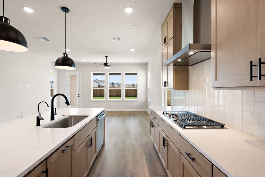 Furnished interior view inside a new home in Park Central, Georgetown (Image 8).
