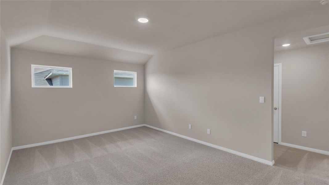 Spacious, unfurnished interior of a new home in Carillon, Manor (Image 13).
