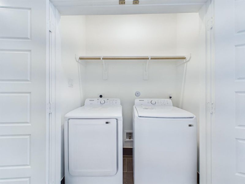 Laundry room - conveniently located on the third floor.