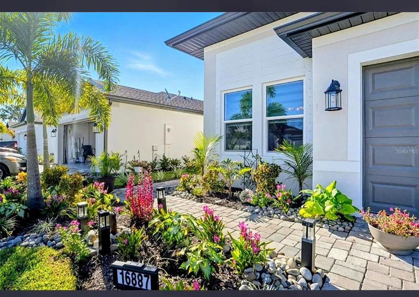 Exterior details and patio area of a home in , Port Charlotte (Image 26). Exterior details and patio area of a home in , Port Charlotte (Image 26).
