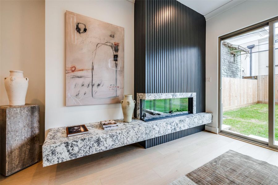 Furnished interior view inside a new home in , Houston (Image 34).