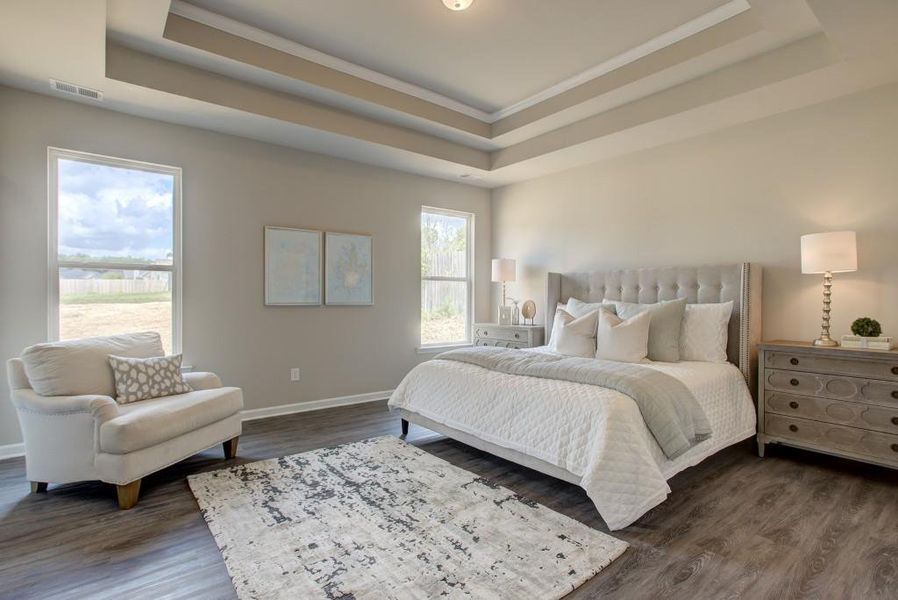 Furnished interior view inside a new home in Sutton's Landing, Statham (Image 6).