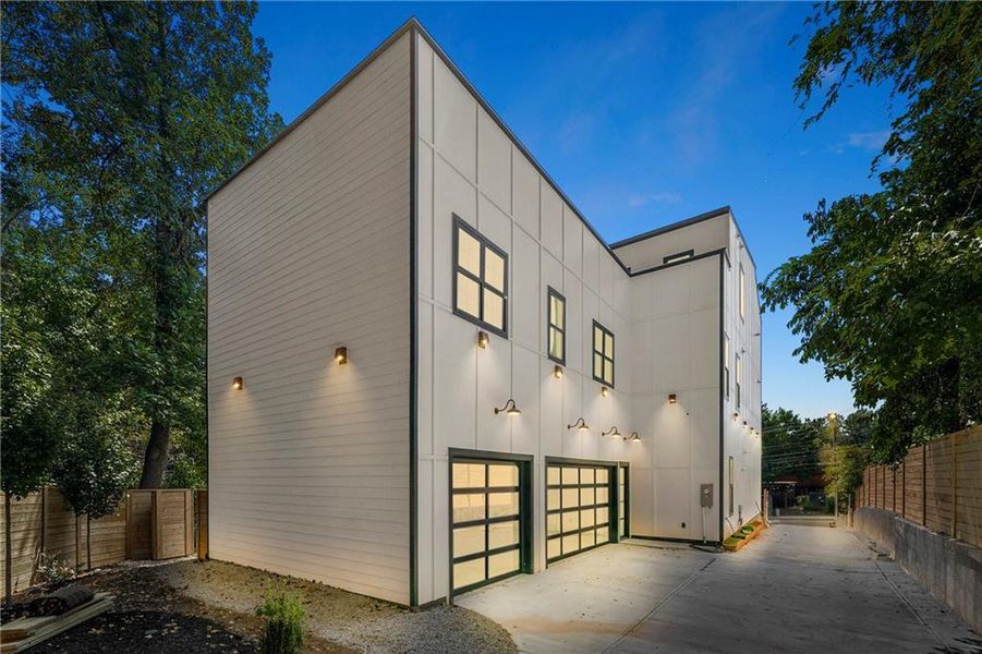 Front exterior of a new home in , Atlanta, GA, highlighting curb appeal (Image 28).