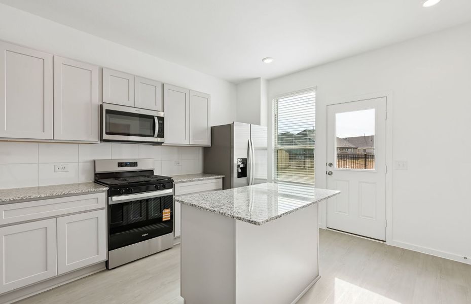 Furnished interior view inside a new home in Mavera, Conroe (Image 7).