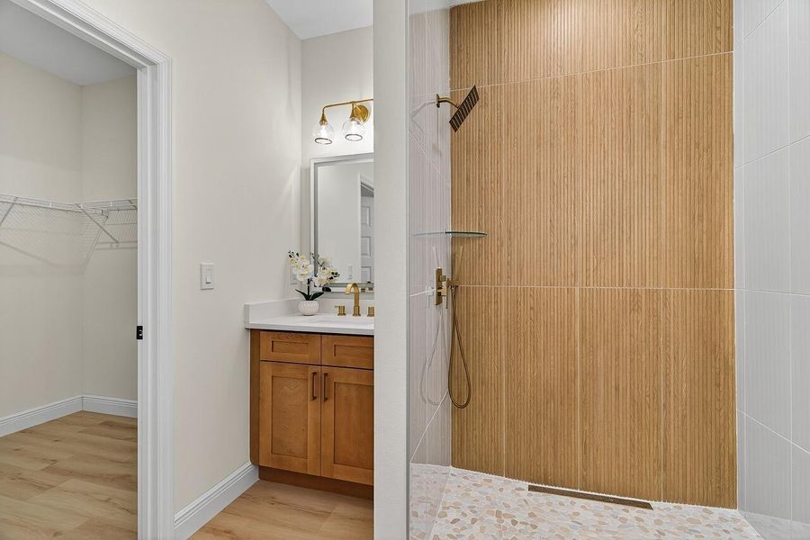 Furnished interior view inside a new home in , Vero Beach (Image 9).