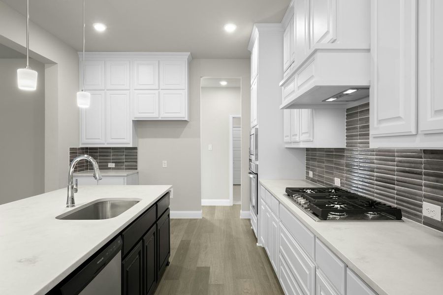 Furnished interior view inside a new home in Kentsdale Farms, DeSoto (Image 12).
