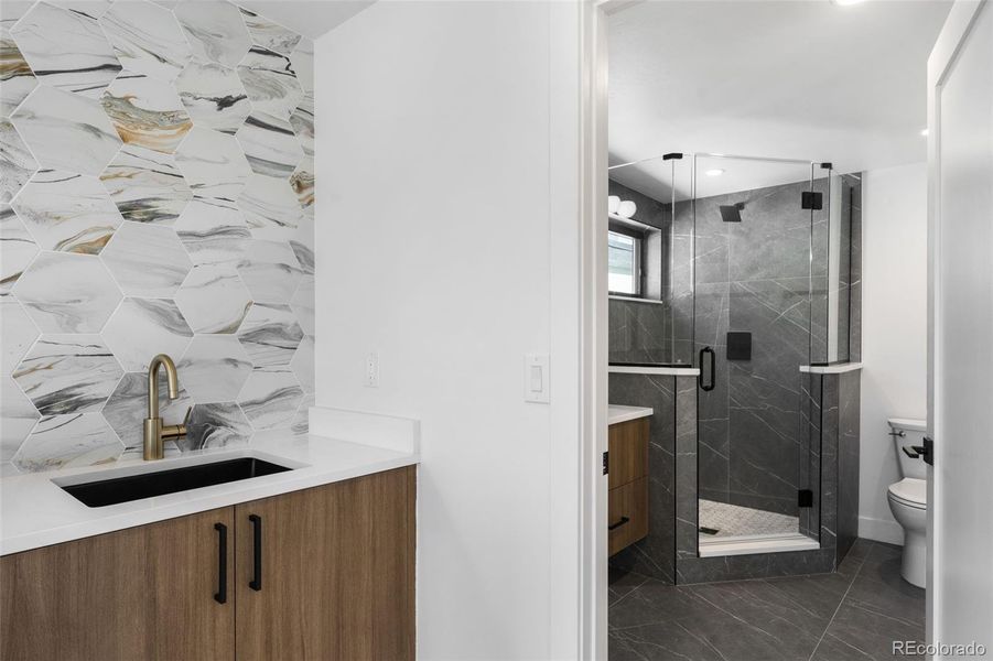 Furnished interior view inside a new home in , Denver (Image 6).