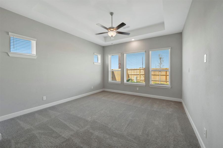 Spacious, unfurnished interior of a new home in Meridiana 55' Homesites, Manvel (Image 38).