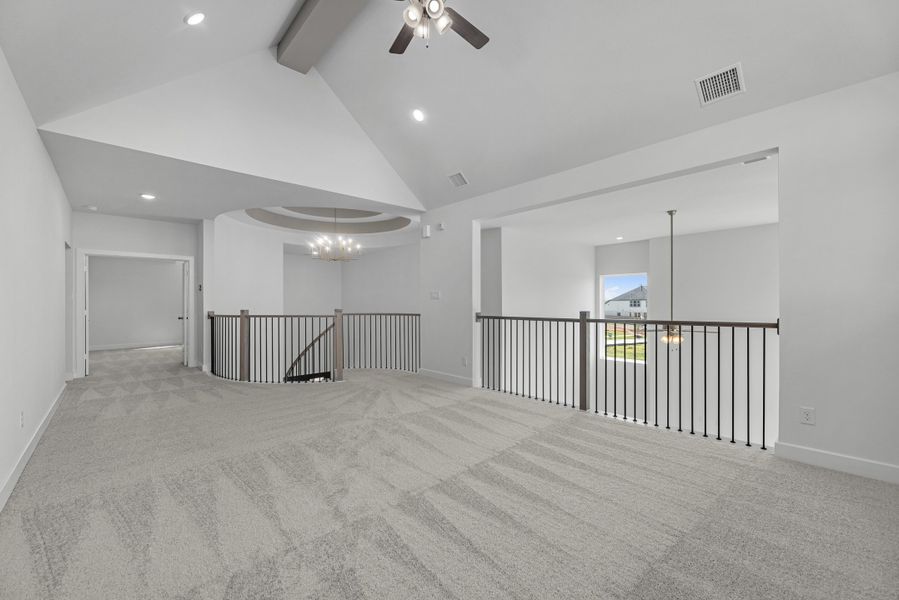 Spacious, unfurnished interior of a new home in Austin Point, Richmond (Image 13). Spacious, unfurnished interior of a new home in Austin Point, Richmond (Image 13).